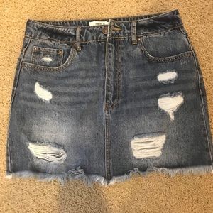 Jean skirt